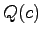$\displaystyle Q(c)$
